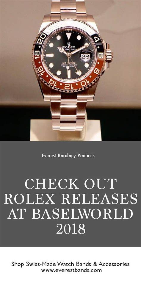 rolex baselworld releases 2018|New Rolex Models at Baselworld 2018 .